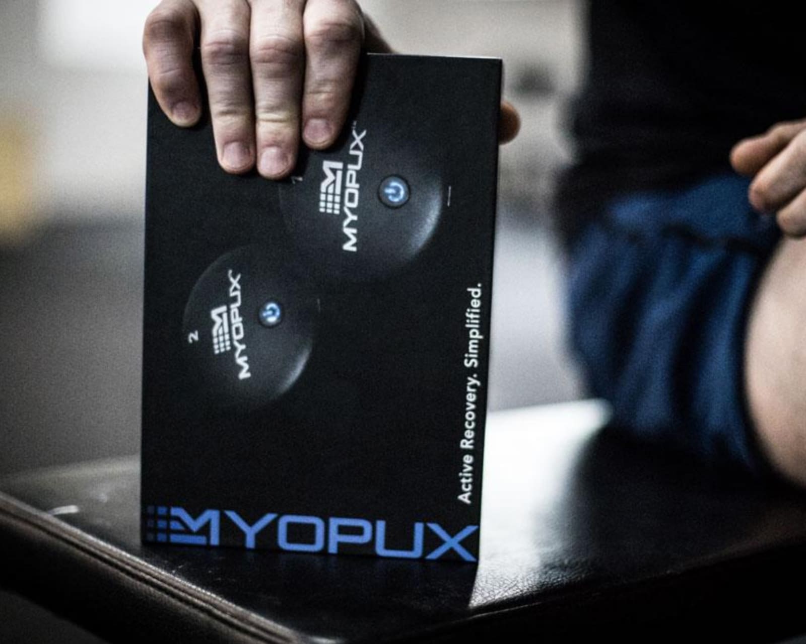 MyoPux - Black & Blue | Rogue Fitness MyoPux - Black & Blue | Rogue Fitness
